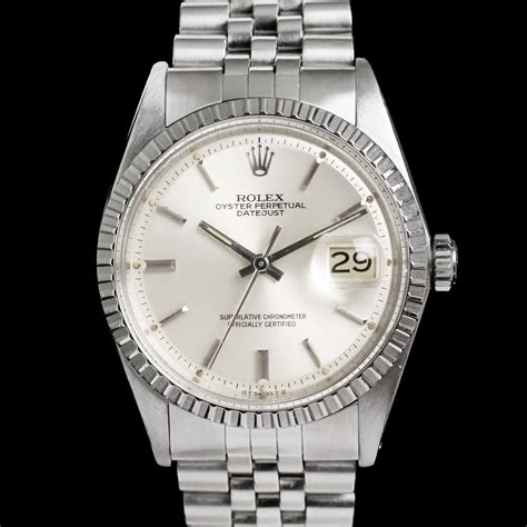 rolex datejust 1603 leather strap|vintage Rolex Datejust 1603.